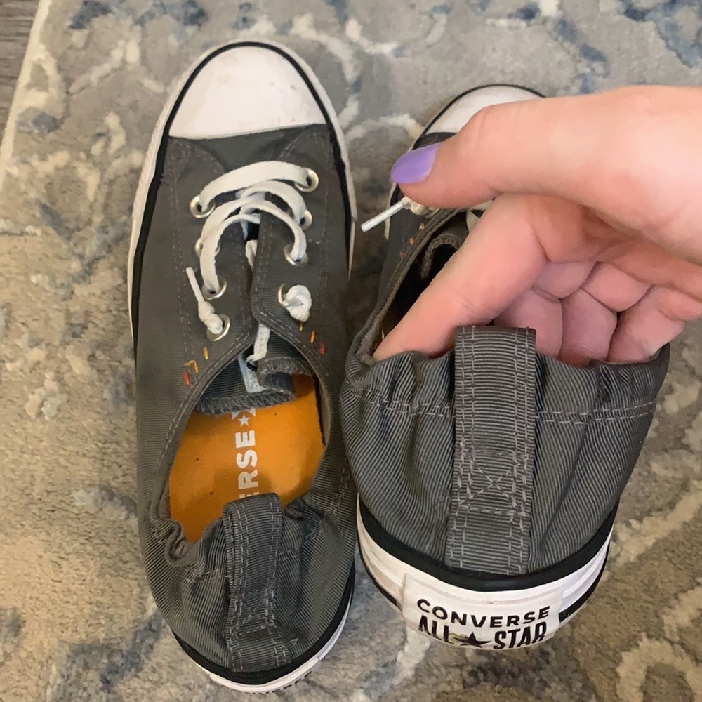 Grey Converse - Picture 2 of 4